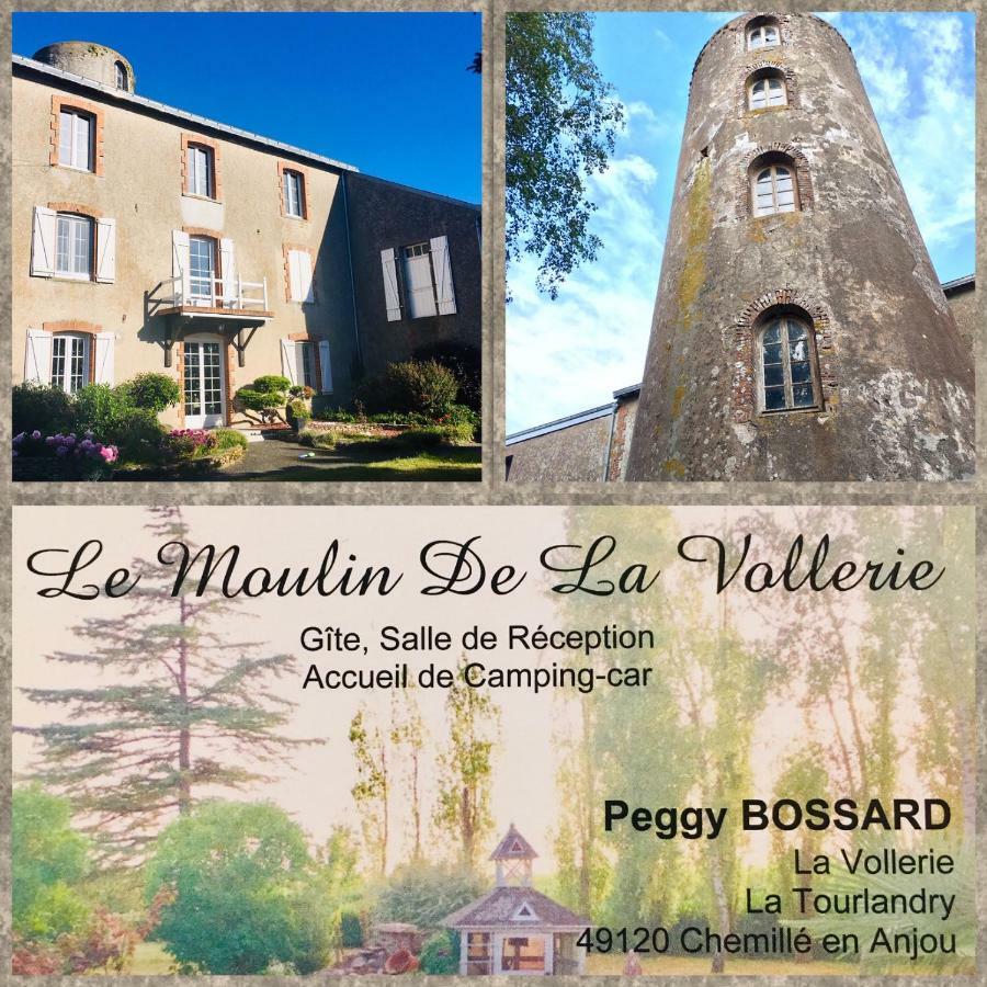 Chemille-en-Anjou Le Moulin De La Vollerieヴィラ エクステリア 写真